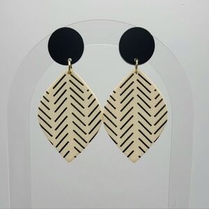 Geometric Drop Earrings